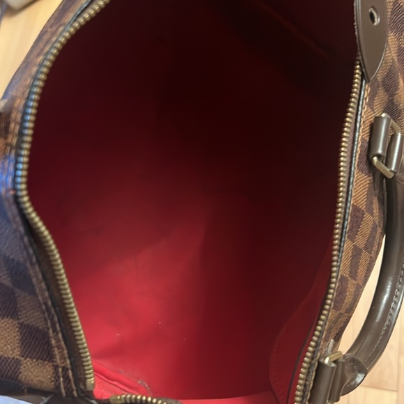 Louis Vuitton Damier BAG with S.W initials - Picture 10 of 12